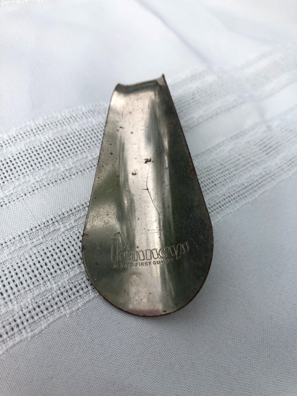 Penneys Vintage Stainless Steel Shoe Horn